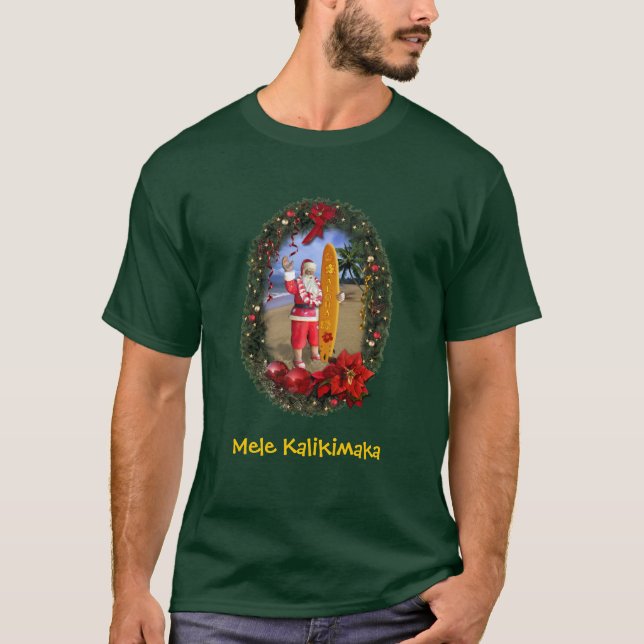 Camiseta Mele Kalikimaka (Frente)