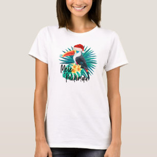 Camiseta Mele Kalikimaka - Aves da Selva Tropical