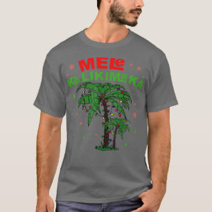 Camiseta Mele Kalikimaka Havaiana Palm-Light