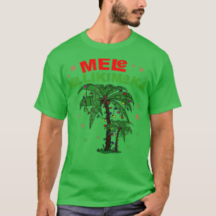 Camiseta Mele Kalikimaka Havaiana Palm-Light