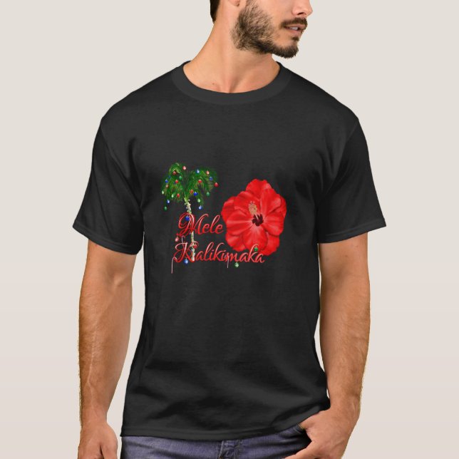 Camiseta Mele Kalikimaka Natal (Frente)