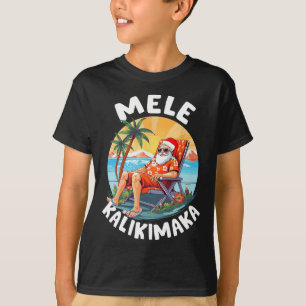 Camiseta Mele Kalikimaka Natal Havaiano No Havaí Sunba