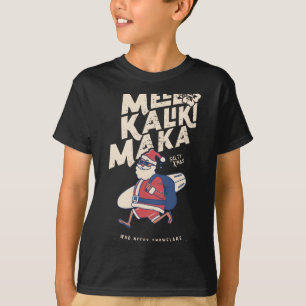 Camiseta Mele Kalikimaka Papai Noel Engraçado Havaiano Nata