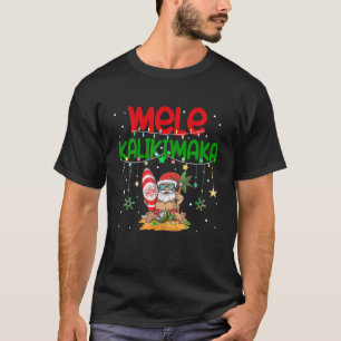 Camiseta Mele Kalikimaka Papais noeis de Natal do Havaí sur