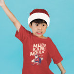 Camiseta Mele Kalikimaka - Papais noeis engraçados Natal no<br><div class="desc">Você está planejando uma viagem para viagem ao Havaí neste Natal? Não se esqueça de desejar aos nativos um feliz Natal em estilo com esta engraçada e singular chá tropical para a época de Natal. Com a frase Mele Kalikimaka, que significa Feliz Natal. O presente perfeito para quem quer que...</div>