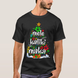 Camiseta Mele Kalikimaka Trocal Natal Havaiano Papai Noel X