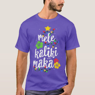 Camiseta Mele Kalikimaka Tropical Hawa