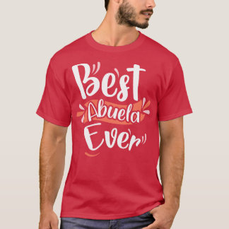 Camiseta Melhor Abuela Nunca