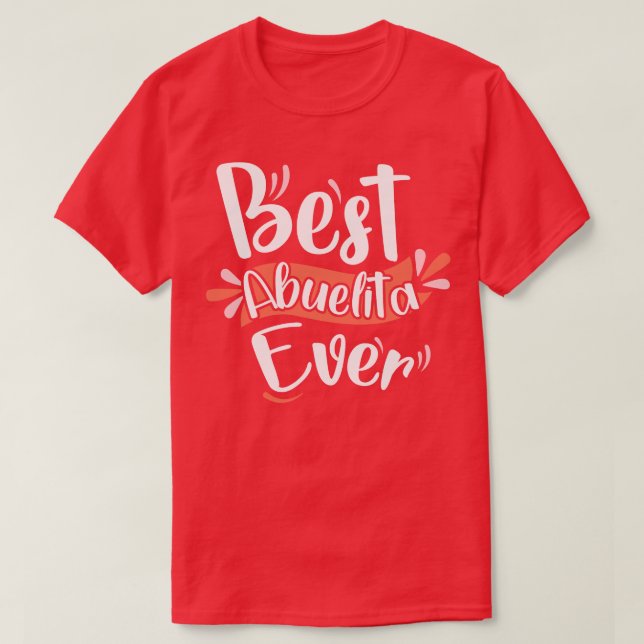 Camiseta Melhor Abuelita Nunca (Frente do Design)
