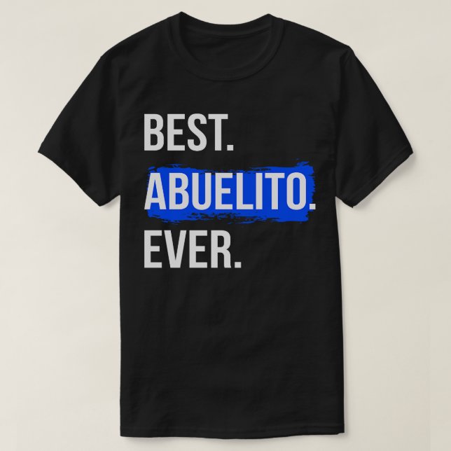 Camiseta Melhor Abuelito Ever I (Frente do Design)