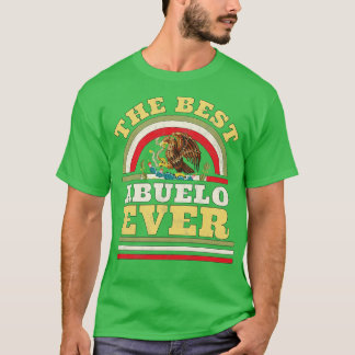 Camiseta Melhor Abuelo Já Deu Dia de os pais Mexicano Abuel