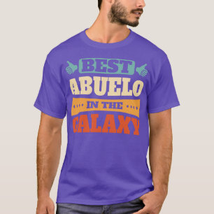 Camiseta Melhor Abuelo No Avô Engraçado Da Galáxia