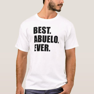 Camiseta Melhor. Abuelo. Nunca.