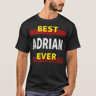 Camiseta Melhor Adrian Ever Amigos Nome Buddy Apelido Perso