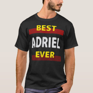 Camiseta Melhor Adriel Ever Amigos Nome Buddy Apelido Perso