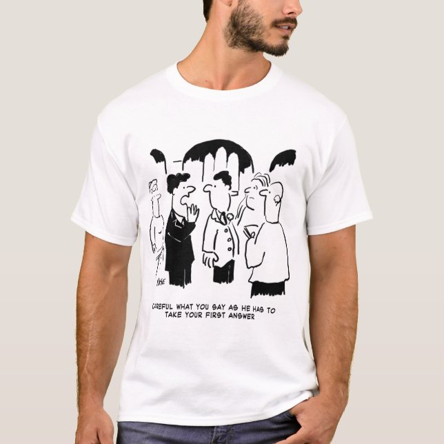 Camiseta Melhor Advertência para Bridegroom (Frente)