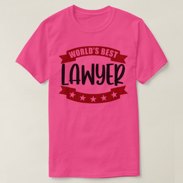 Camiseta Melhor Advogado do Mundo 1 (Frente do Design)