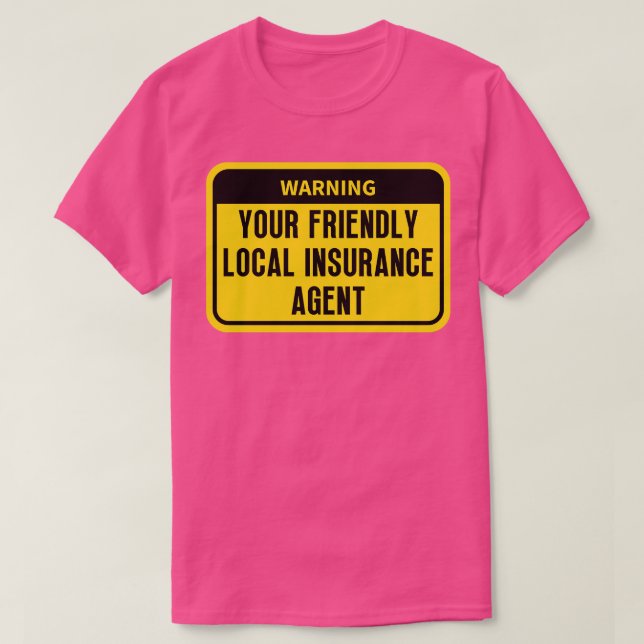 Camiseta Melhor agente de seguros 6 (Frente do Design)