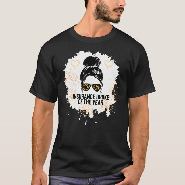 Camiseta Melhor Agente de Seguros Alguma Vez De Identidade  (Frente)