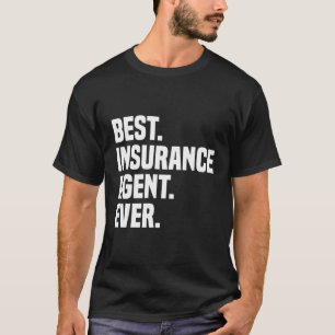 Camiseta Melhor Agente de Seguros Nunca Mediador de Seguros