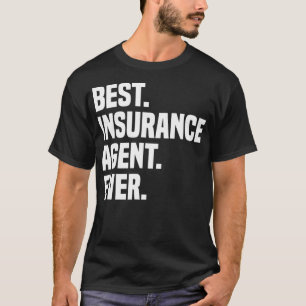 Camiseta Melhor Agente de Seguros Nunca Mediador de Seguros