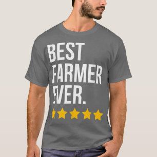 Camiseta Melhor Agricultor Alguma Vez Farmante Engraçado