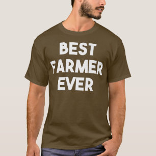 Camiseta Melhor Agricultor Já Engraçado