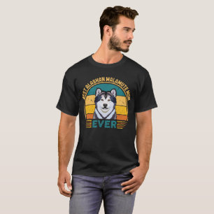 Camiseta Melhor Alaskan Malamute Mãe Nunca