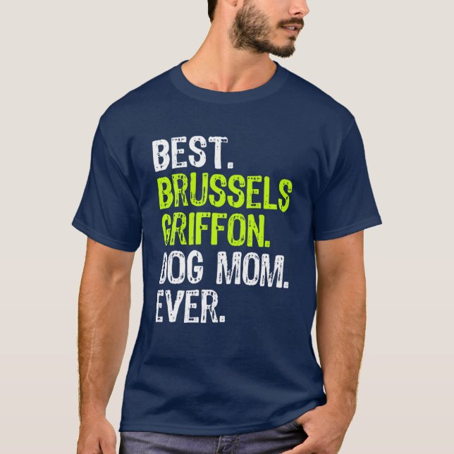 Camiseta Melhor Almofão de Cachorro de Bruxelas (Frente)