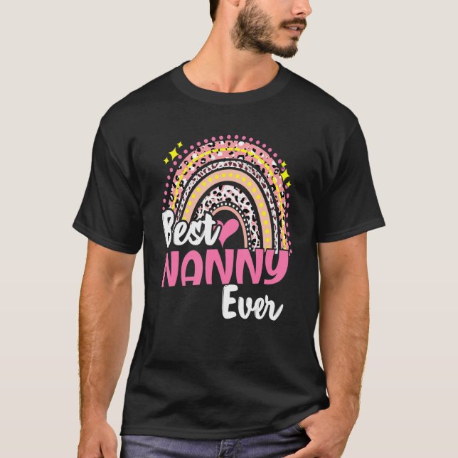 Camiseta Melhor Ama Já Engraçada Mães-do-Arco-íris Rosa Leo (Frente)