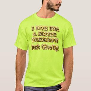 Camiseta "Melhor Amanhã" Design. Compre agora