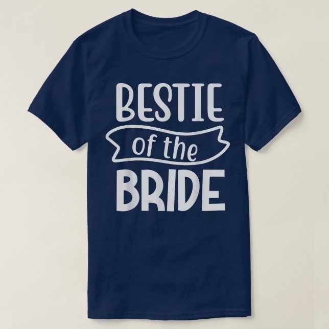 Camiseta Melhor Amiga Da Noiva Casamento Combinando E Bache (Frente do Design)