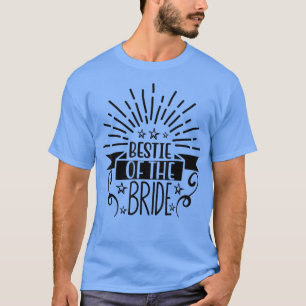 Camiseta Melhor Amiga Da Noiva Festa De Casamento E Despedi