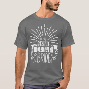 Camiseta Melhor Amiga Da Noiva Festa De Casamento E Despedi