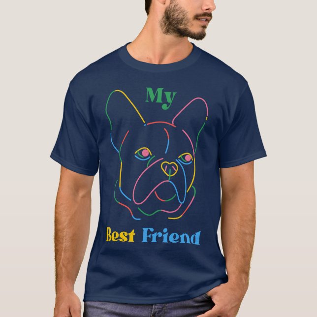 Camiseta Melhor amiga Dog (Frente)
