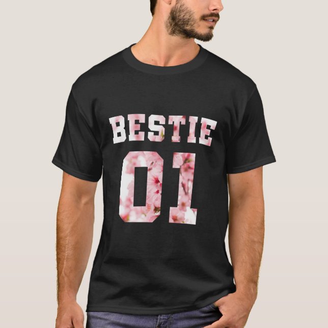 Camiseta Melhor Amiga Flor 01 (Frente)