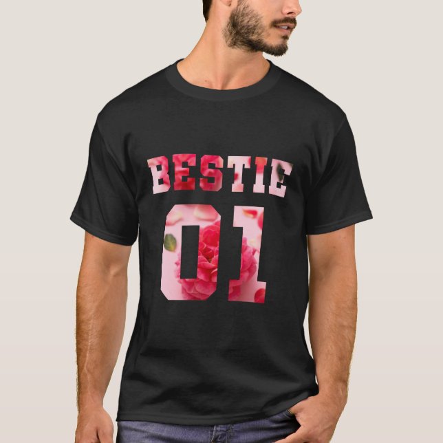 Camiseta Melhor Amiga Flor 01 (Frente)
