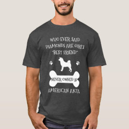 Camiseta Melhor amigo Akita