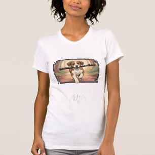 Camiseta Melhor Amigo Alfie Amante de Cães
