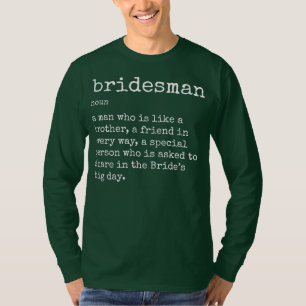 Camiseta Melhor Amigo da Noiva Bridesman