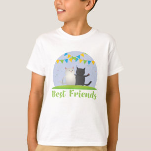 Camiseta Melhor Amigo De Gatos