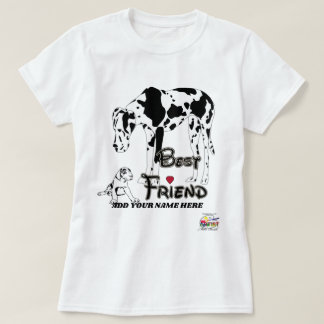 Camiseta Melhor amigo de great dane