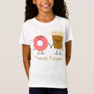 Camiseta Melhor Amigo de rosquinha e Café