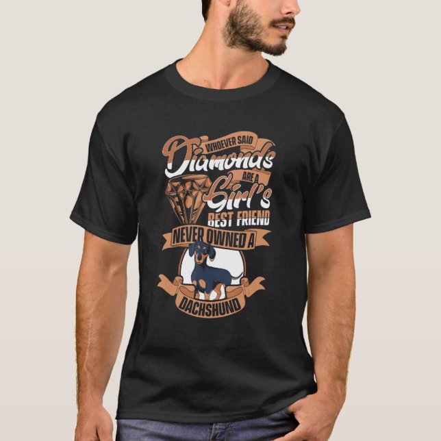 Camiseta Melhor Amigo do Cachorro do german shepherd (Frente)