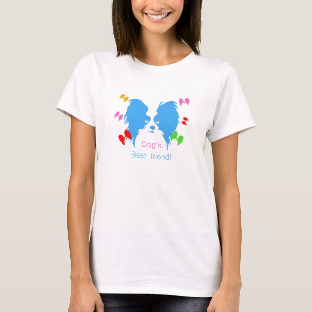 Camiseta melhor amigo do cão (Frente)