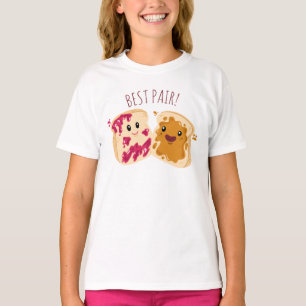 Camiseta Melhor Amigo do Pão Branco e Jam