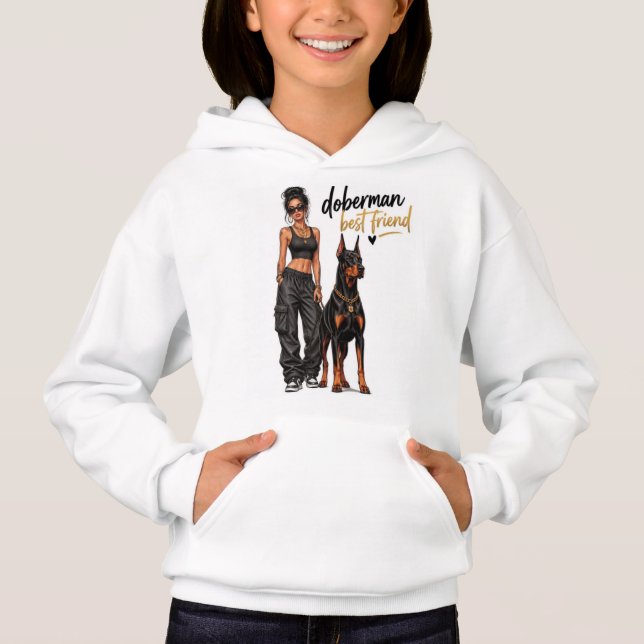 Camiseta Melhor Amigo Doberman (Frente)