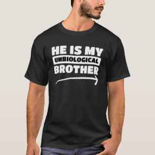 Camiseta Melhor Amigo Irmão Correspondente Não Biológico