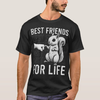 Camiseta Melhor Amigo Para O Lover De Esquilo De Bumping De