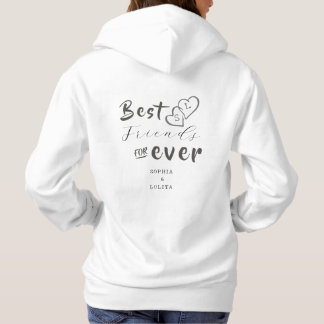 Camiseta Melhor Amigos para Hoodie Personalizada - Adiciona